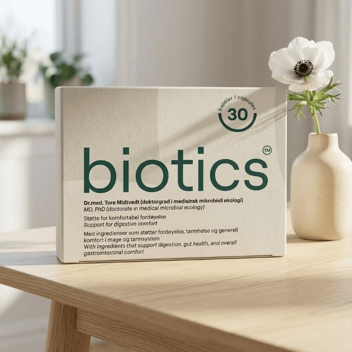 Biotics förpackning